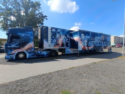 SP2 na mobilnej wystawie Iskry Niepodległej